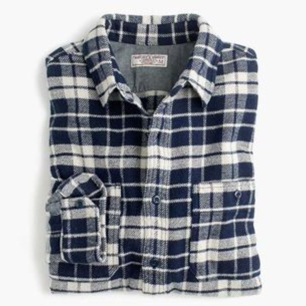 Wallace & Barnes Heavyweight Flannel Shirt